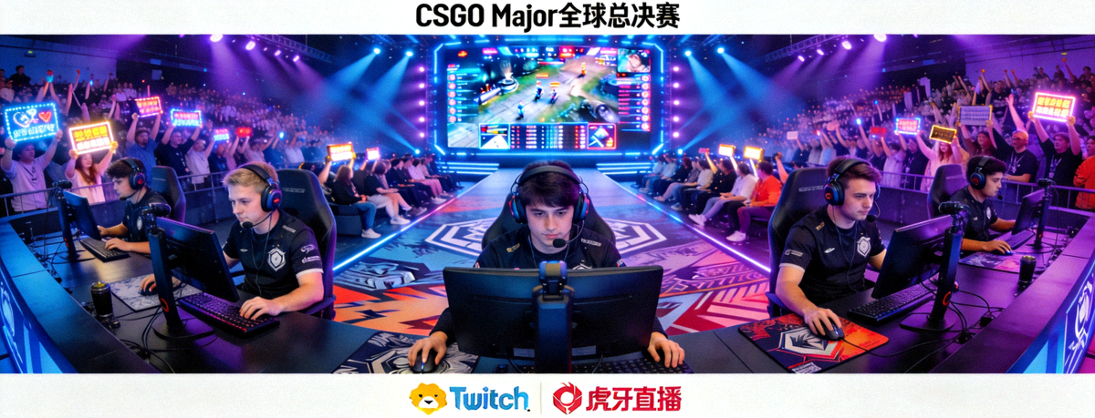 CSGO Major 全球总决赛高清赛事直播现场画面